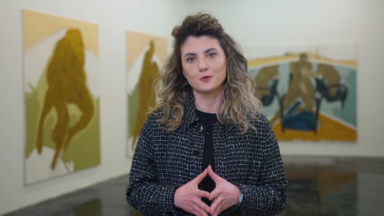 Albana Ejupi in der lukasfeichtner Galerie (2021) Tom Rossipaul