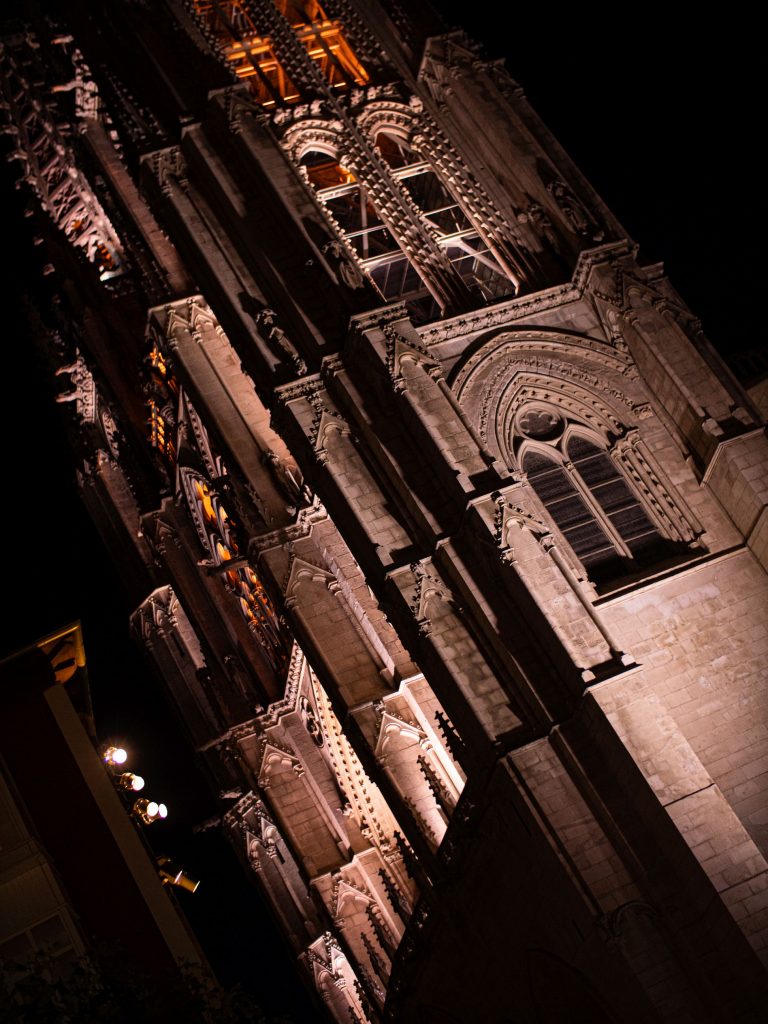 Burgos cathedrale night